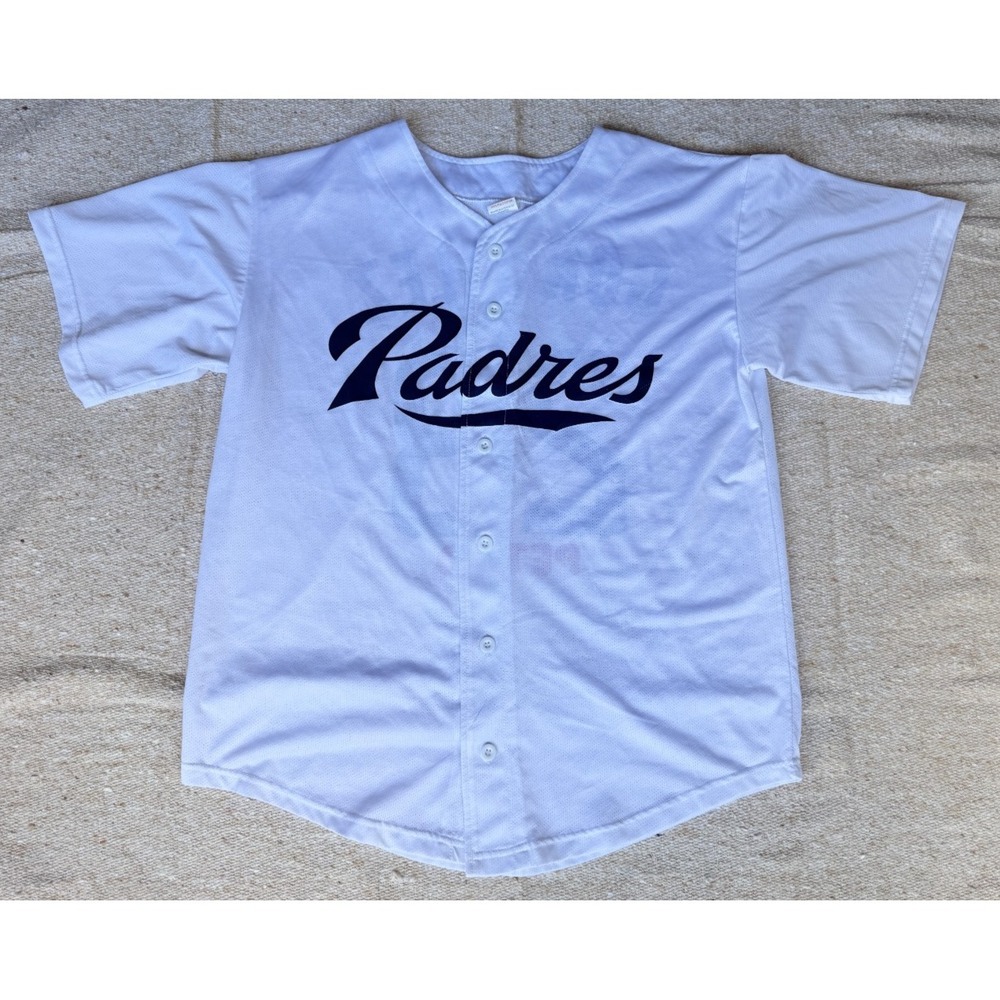 Mens XL Jersey Padres MLB San Diego Adrian Gonzalez #23 Petco SGA Giveaway White